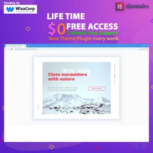 Film transition box animated slider elementor addon