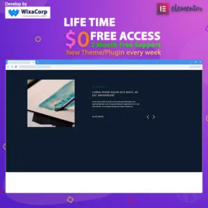 wixacorp corporate showcase slider elementor addon